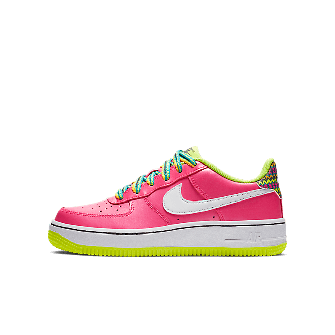Nike Air Force 1 Low Pink Volt Aqua (GS)
