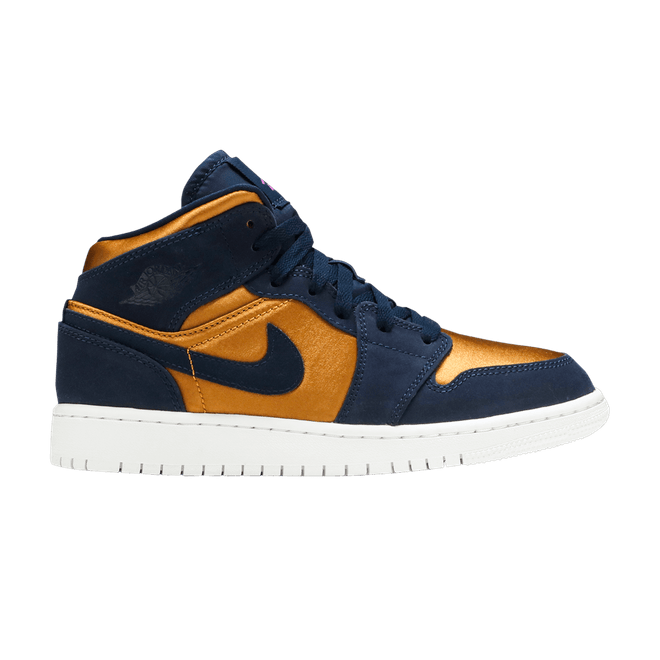 Jordan 1 Mid Obsidian Desert Ochre (GS)