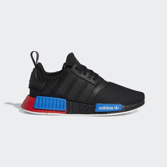 adidas NMD R1 Black Red Blue (GS)