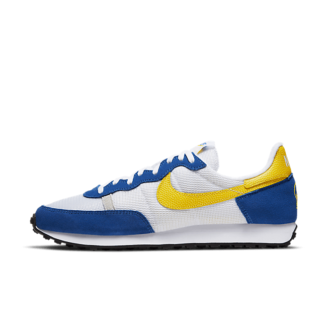Nike Challenger OG Peace, Love & Basketball Blue Yellow Retro - Men\'s Size 10.5 Nike Challenger OG Peace, Love & Basketball Blue Yellow  main image 4