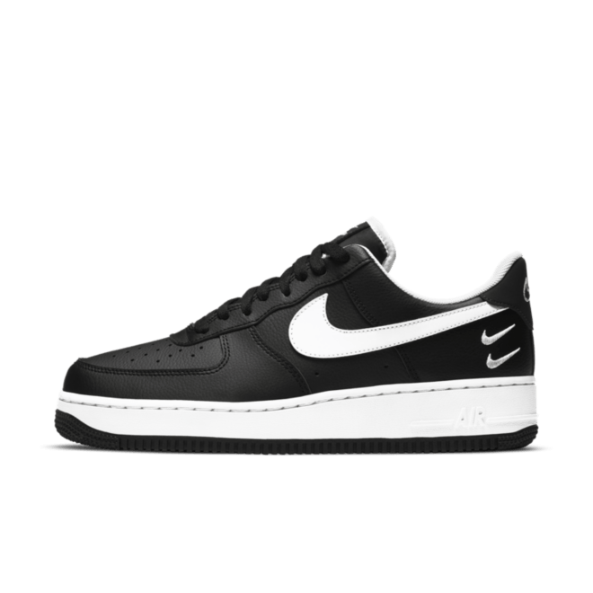 Nike Air Force 1 Double Swoosh 'Black'