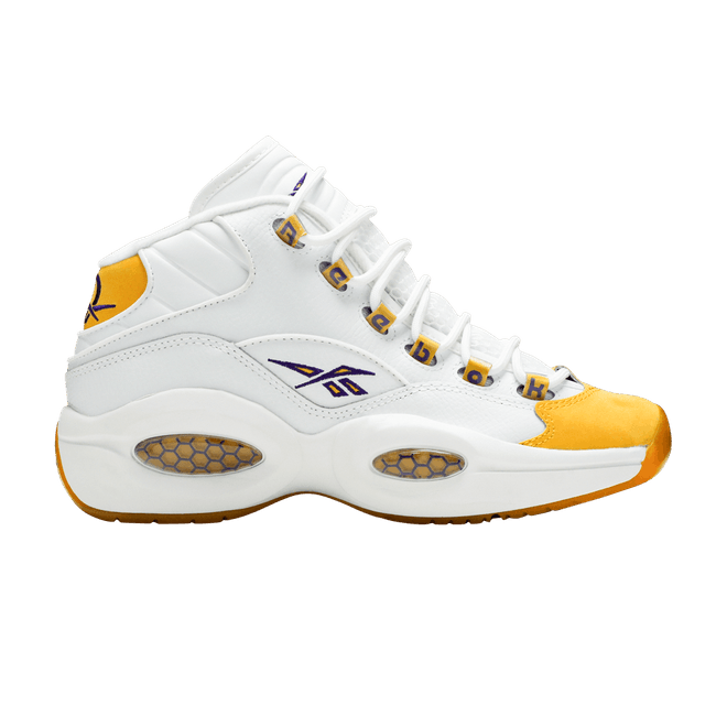 Reebok Question Mid Yellow Toe (GS)