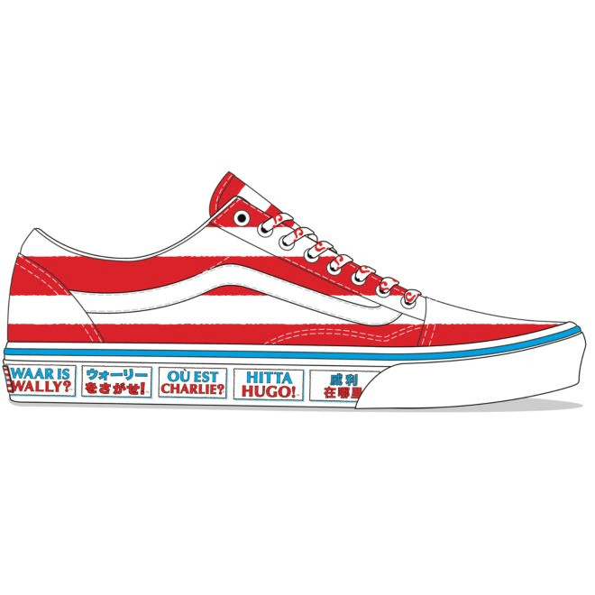 Vans Old Skool Wheres Waldo International Stripes