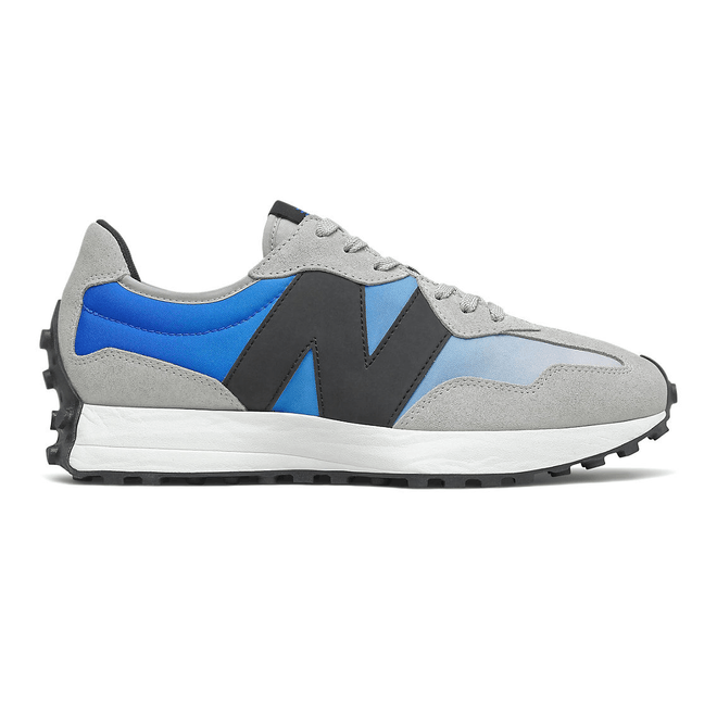 New Balance 327 - Cobalt Blue with Light Aluminium