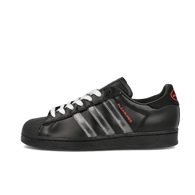 PLEASURES X adidas Superstar 'Black'