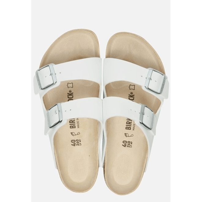 Birkenstock Arizona Birko-Flor White Sandals