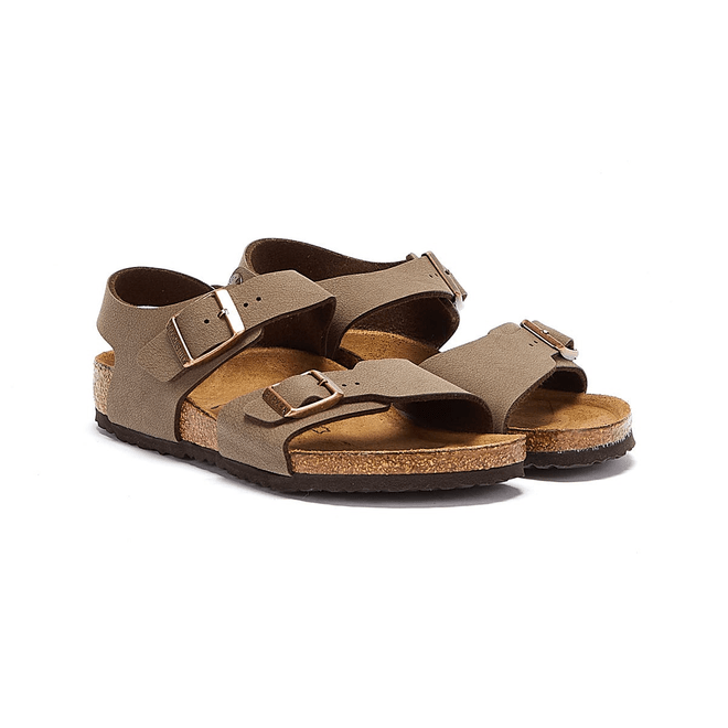 Birkenstock New York Birko-Flor Kids Mocha Sandals