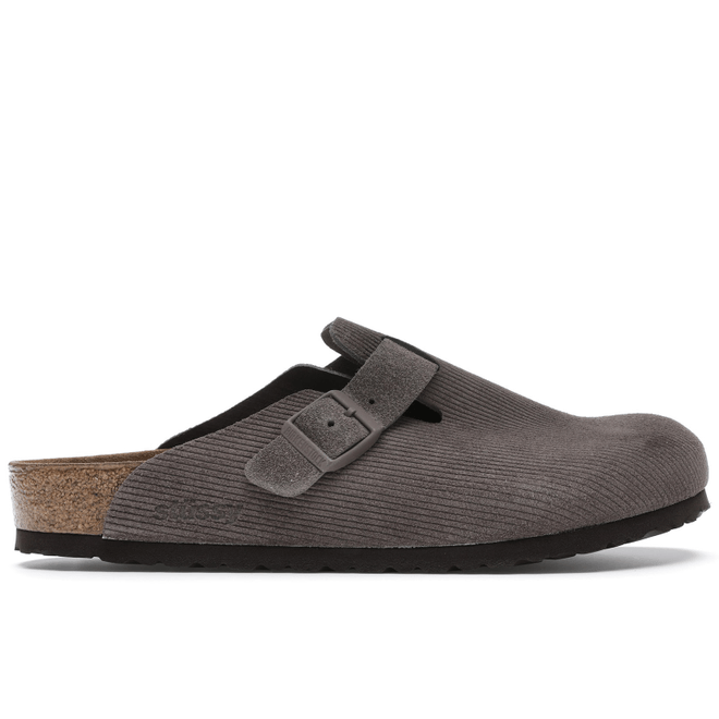 Birkenstock Boston Clogs Stussy Anthracite