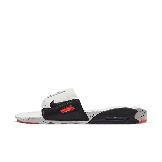 Nike Air Max 90 Slide White Turf Orange Speckled