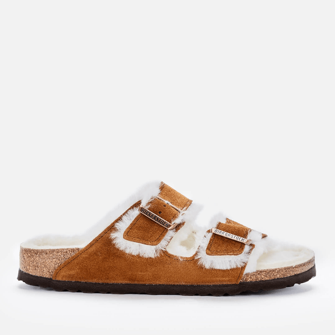 Birkenstock Women's Arizona Shearling Double Strap Sandals