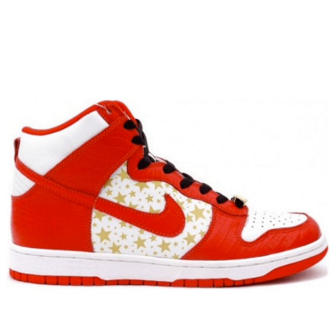 Nike Supreme x Dunk High Pro SB 'Red' White/Varsity Red