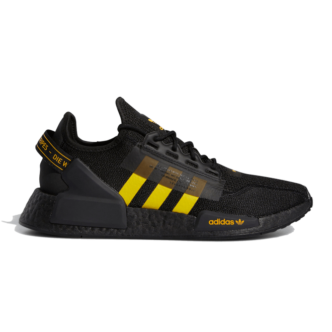 adidas NMD R1 V2 Core Black Solar Gold