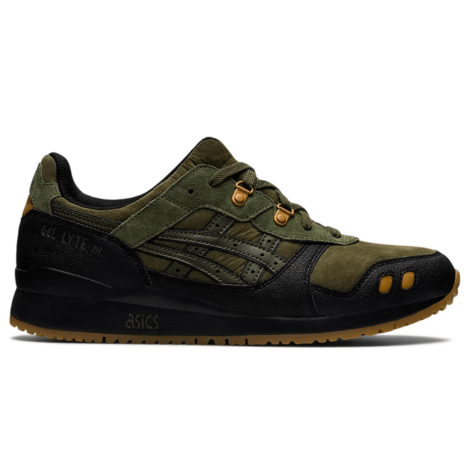 ASICS Gel-Lyte III Olive Canvas Black