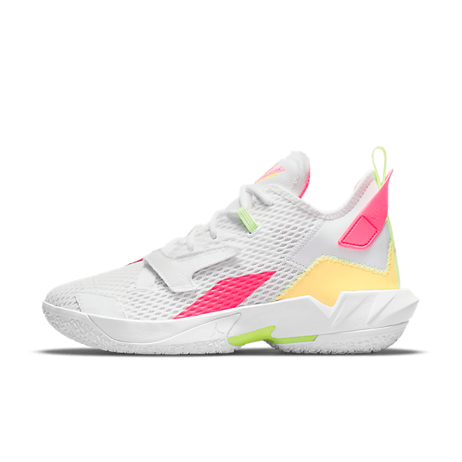 Jordan Why Not Zer0.4 CQ4231-102 Basketball Shoes White Pink Volt Size 7 Air Jordan Why Not Zer0.4 PF  main image 4