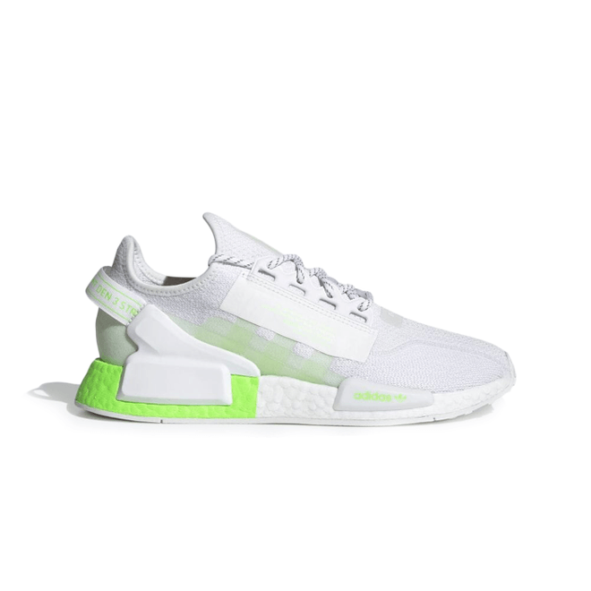 adidas NMD R1 V2 White Signal Green