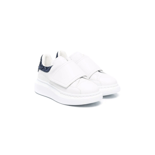Alexander McQueen Kids glitter-detail touch-strap