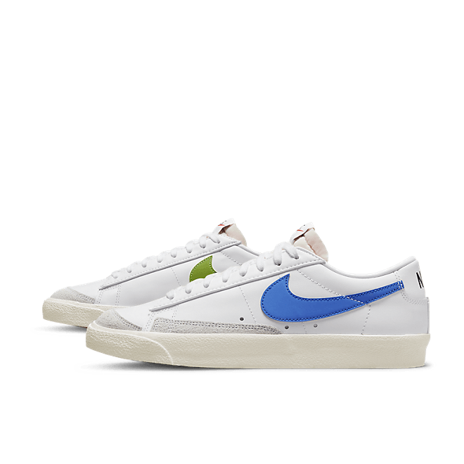 Nike Blazer Low 77 Vintage Vintage White Chlorophyll Medium Blue