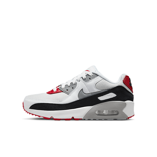 Nike Air Max 90 LTR Photon Dust Varsity Red (GS)