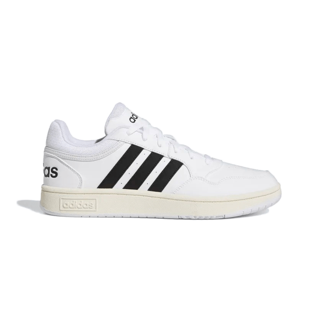 adidas Hoops 3.0 White Black