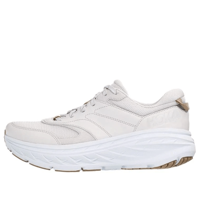 Hoka One One Bondi 5 Opening Ceremony Tan White