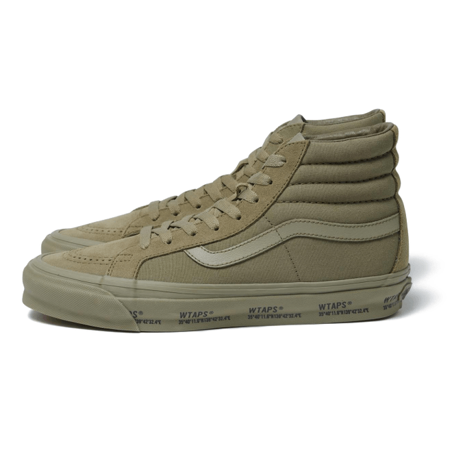 Vans Vault Sk8-Hi OG LX WTAPS Olive Drab