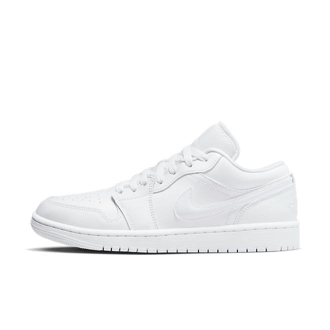 Air Jordan WMNS 1 Low Womens Triple White Retro Basketball