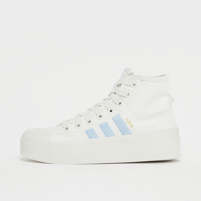 adidas gazelle silver green womens Rich Mnisi x adidas Wmns Nizza Platform Mid 'Pop-Art Roses' | Black