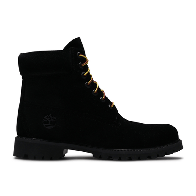 Off-White Timberland X OFF WHITE Velvet Boots 'Black'