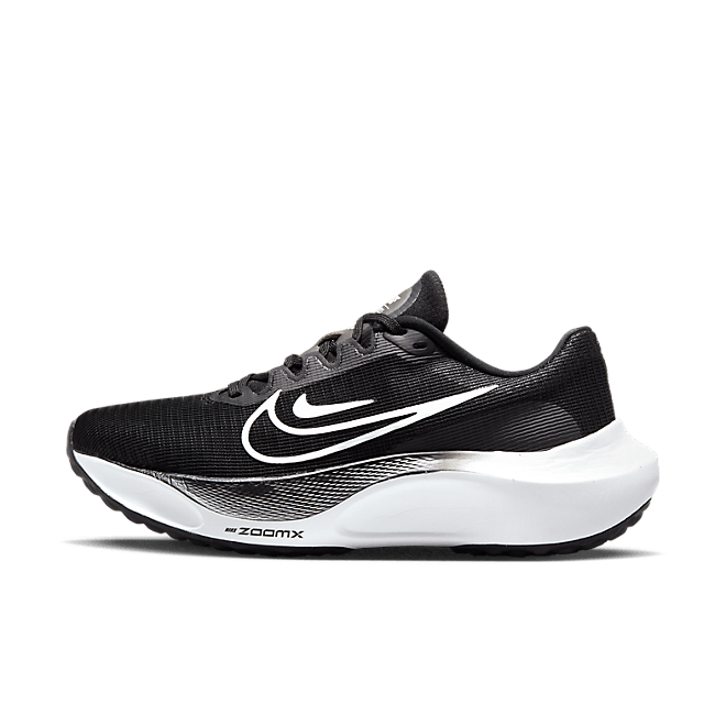 Nike WMNS WMNS Zoom Fly 5 Womens Black White Marathon Running 