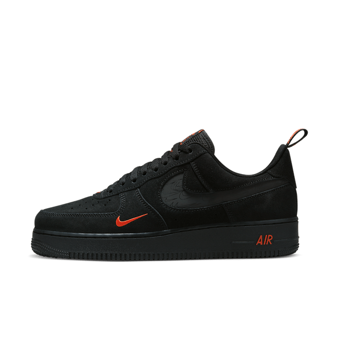 Nike Air Force 1 '07 LV8 'Black Light Crimson'