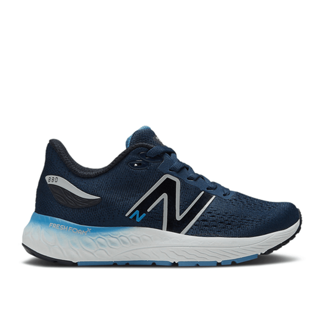 New Balance Fresh Foam X 880v12 Little Kid 'Navy Heritage Blue'