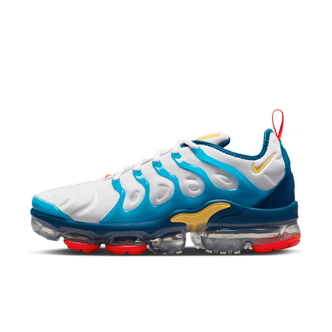 Nike Air VaporMax Plus White Citron Pulse Industrial Blue