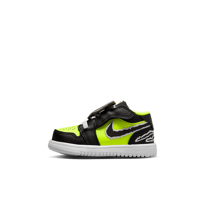 Air Jordan 1 Low Alt SE Black Cat Volt (TD)