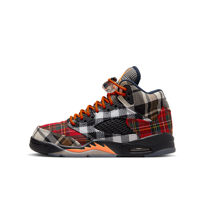 Air Jordan 5 Retro Plaid Big Kids'