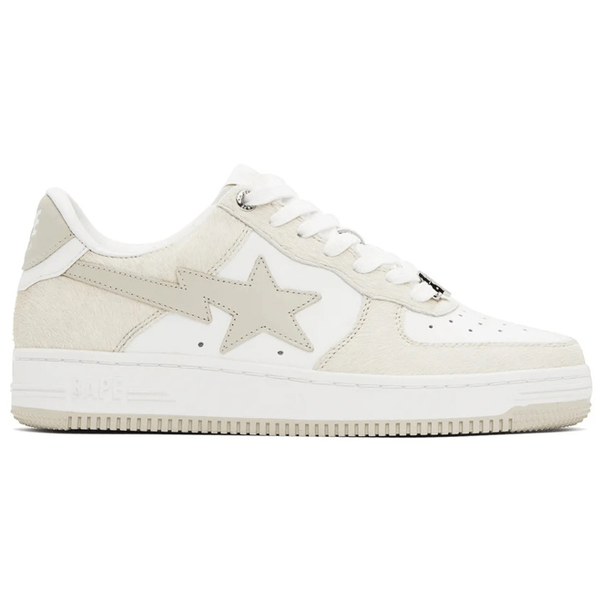 A Bathing Ape Bape Sta Beige Calf Hair | 1J80-191-050 BEI | The 