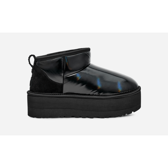 UGG Ultra Mini Platform Hi Shine Boot Black