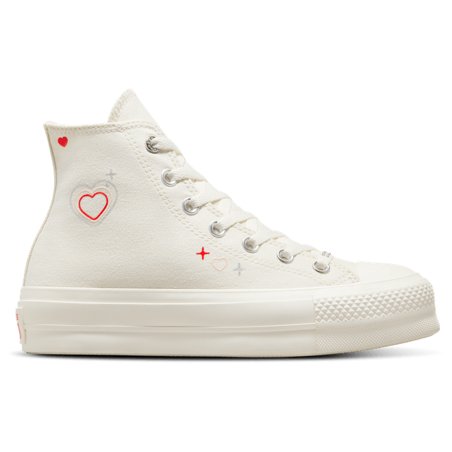 Converse Chuck Taylor All Star Lift Platform Y2K Heart 