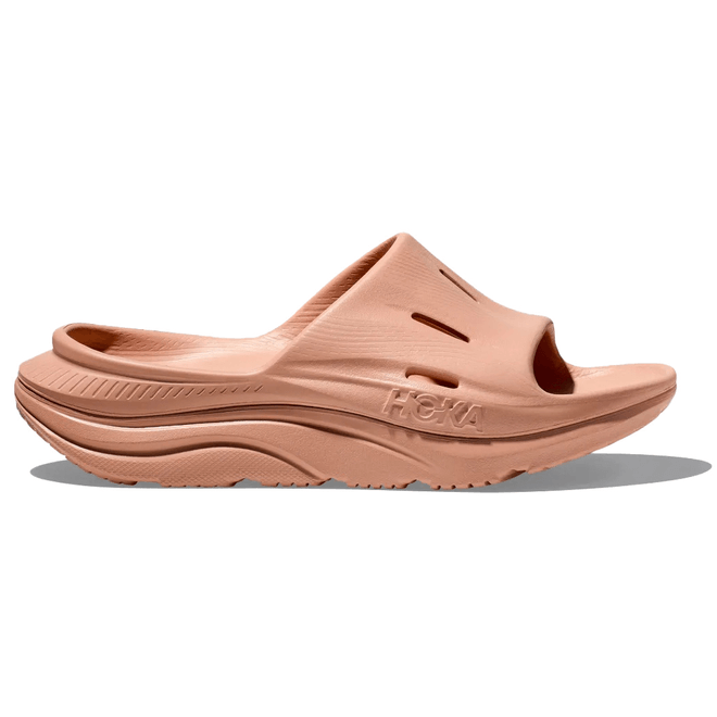 Hoka Ora Recovery Slide 3 Sandals Men\'s 10 Sandstone Beige Tan Clifton Bondi New Ora Recovery Slide 3 – Sports Basement main image 4