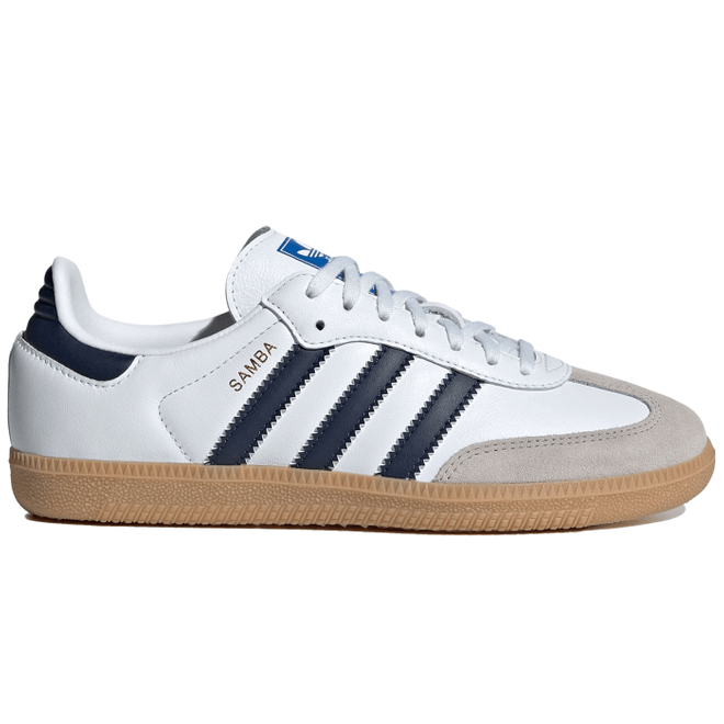 adidas Samba OG Big Kid 'White Night Indigo Gum' 