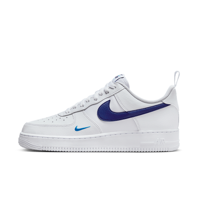 Nike Air Force 1 '07 'Blue Mini Swoosh'