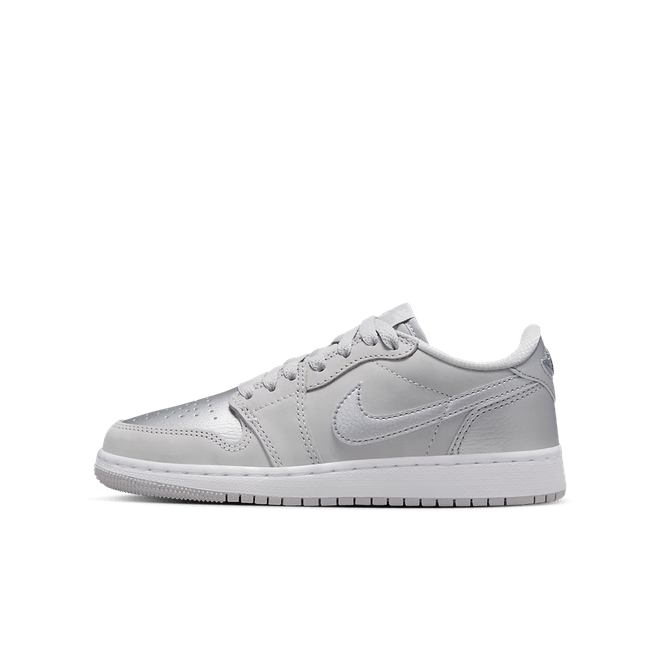 Air Jordan 1 Low OG GS 'Metallic Silver'