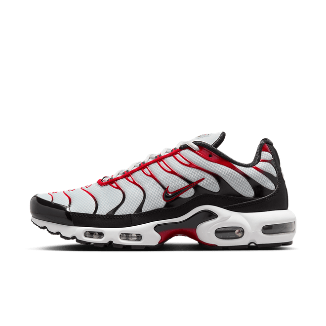 Nike Air Max Plus 'Pure Platinum & University Red'