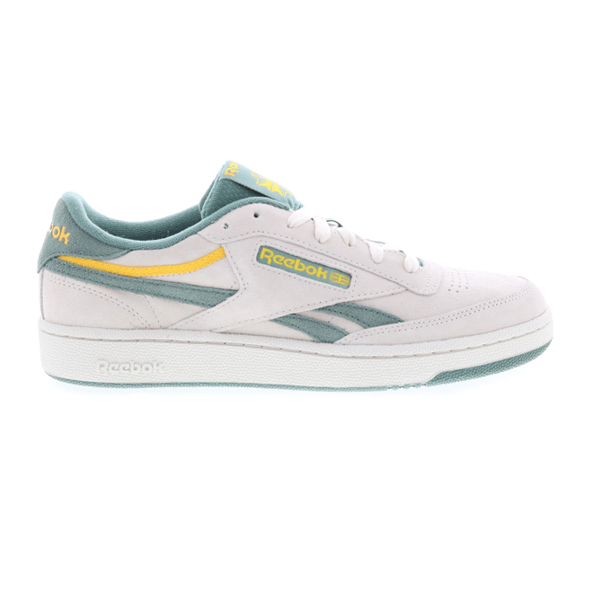 Reebok Club C Revenge Trek Green Classic Yellow Bone