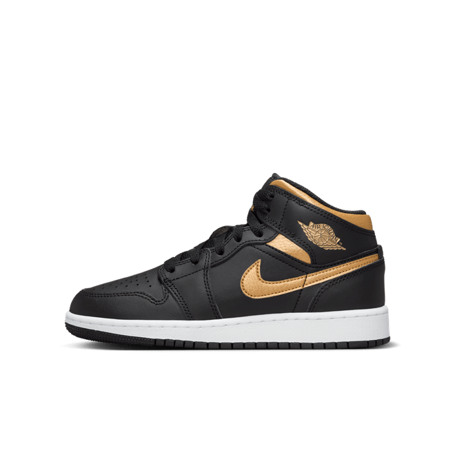 Air Jordan 1 Mid GS 'Metallic Gold'