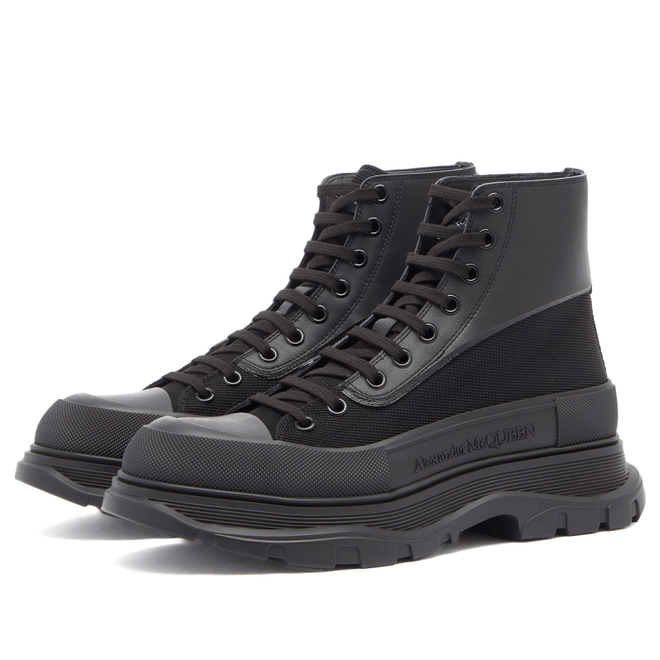 Alexander McQueen Tread Slick Boot in Black