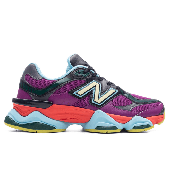 New Balance 9060 Purple Fuchsia/Blast Red/Washed Amber