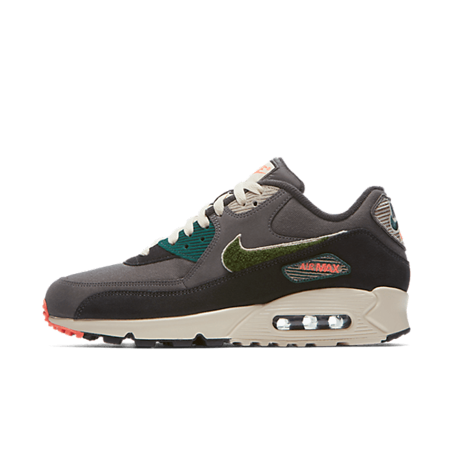 Nike Air Max 90 Premium SE Chenille 'Grey/Green''