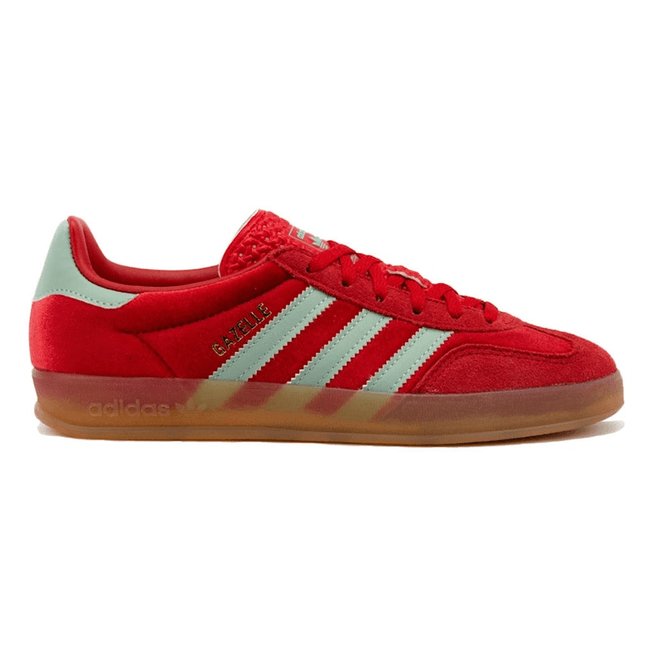 adidas Gazelle Indoor Better Scarlet Hazy Green (Women's)