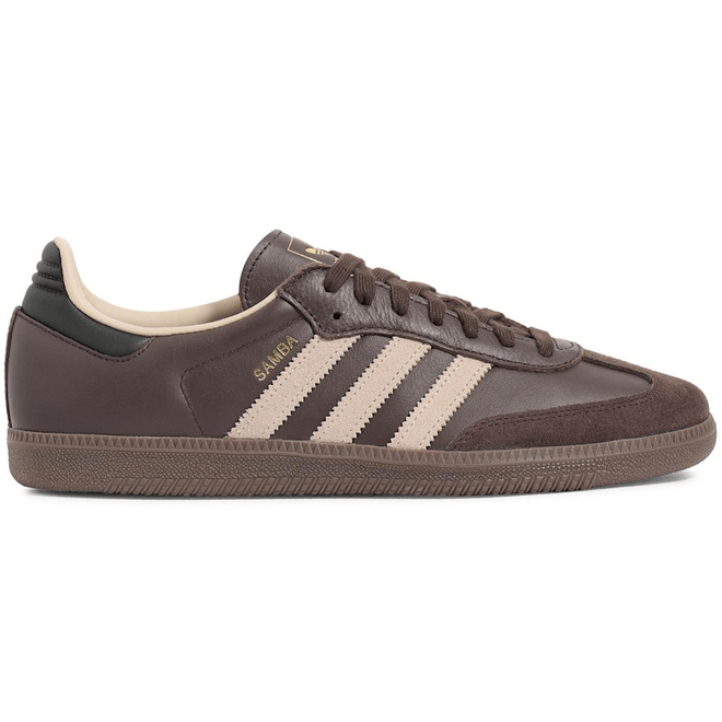 adidas Samba OG Dark Brown Beige Gum