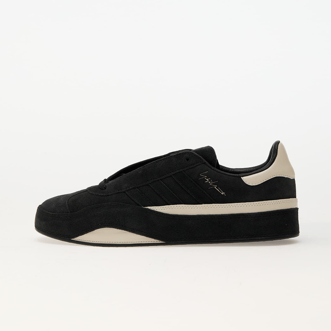 adidas gazelle silver green womens Y-3 Black Gazelle Sneakers